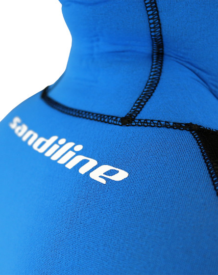Hooded Canyoning suit RENTAL 6,5 mm thermo BLUE